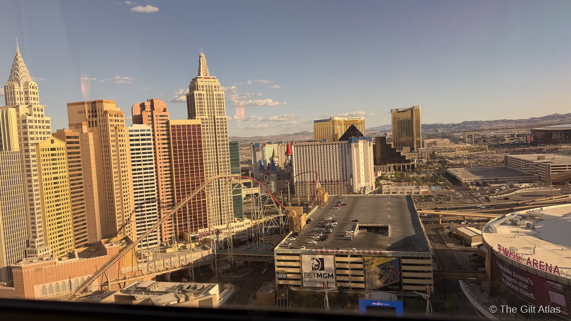 The Reserve Las Vegas Strip view